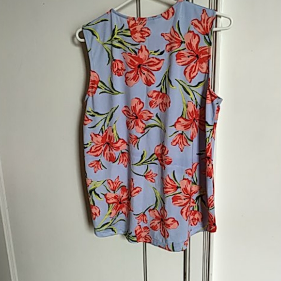 Alfred sung lily print polyester shell - Picture 2 of 3